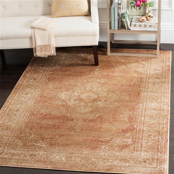 Safavieh Vintage Rug - 3-ft 3-in x 5-ft 7-in - Taupe