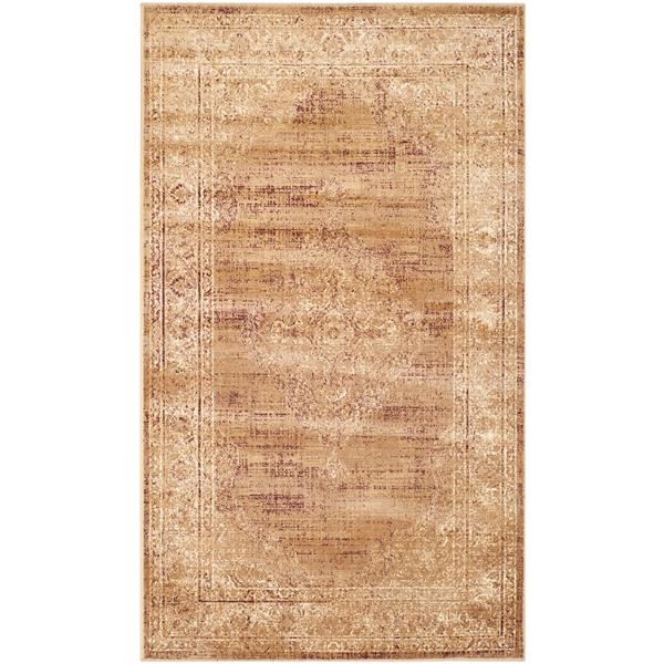 Safavieh Vintage Rug - 3-ft 3-in x 5-ft 7-in - Taupe