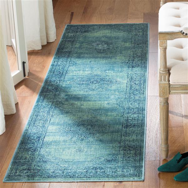 Safavieh Vintage Rug - 2-ft 2-in x 8-ft - Turquoise