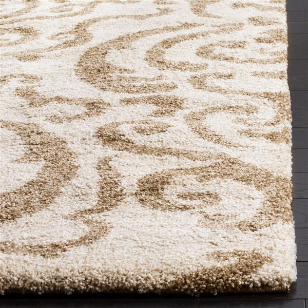 Safavieh Shag Rug - 8-ft 5-in x 12-ft - Cream/Beige