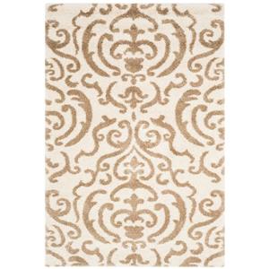 Safavieh Shag Rug - 8-ft 5-in x 12-ft - Cream/Beige