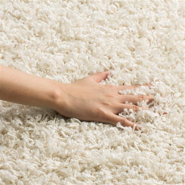 Safavieh Athens Solid Rug - 8-ft x 10-ft - Polypropylene - Ivory