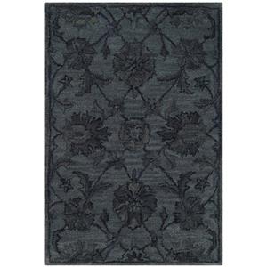 Antiquity Floral Rug - 2.3-ft x 4-ft - Wool - Gray