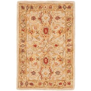 Safavieh Anatolia Floral Rug - 2-ft x 3-ft - Wool - Beige