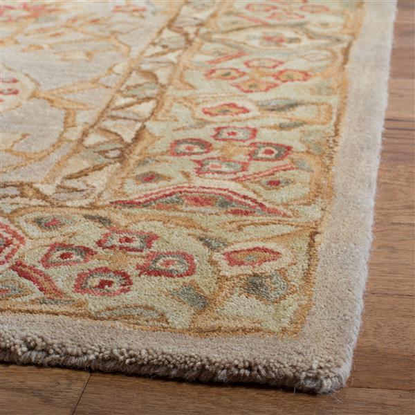 Safavieh Anatolia Floral Rug - 3-ft x 5-ft - Wool - Beige