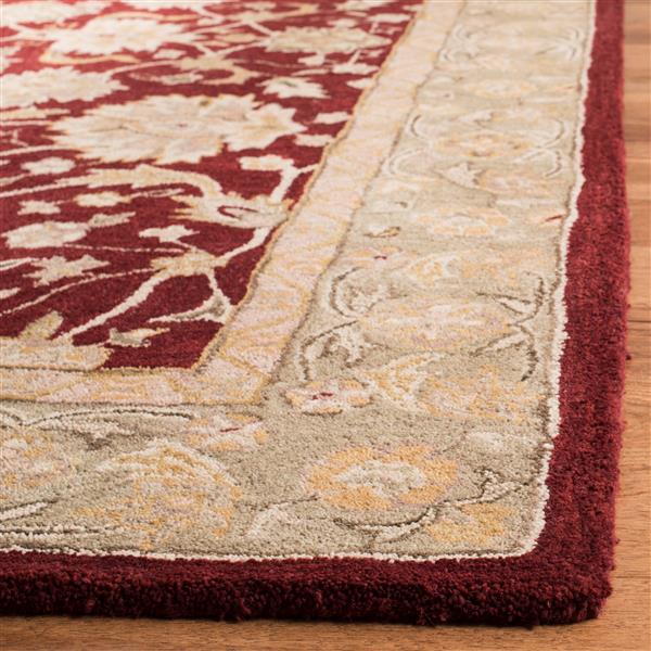 Safavieh Anatolia Floral Rug - 3-ft x 5-ft - Wool - Red