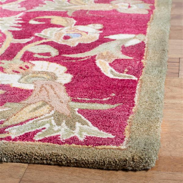 Safavieh Anatolia Floral Rug - 2-ft x 3-ft - Wool - Burgundy
