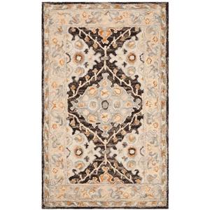 Safavieh Aspen Southwestern Rug - 3-ft x 5-ft - Wool - Brown