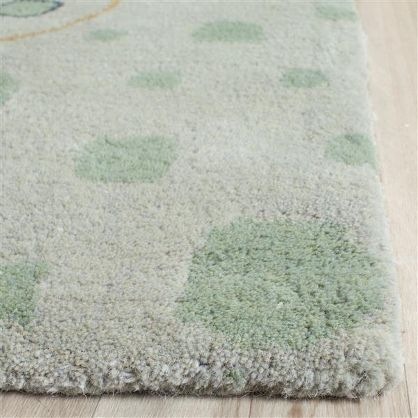 Safavieh Bella Polka Dot Rug - 2.5-ft x 4-ft - Wool - Sage