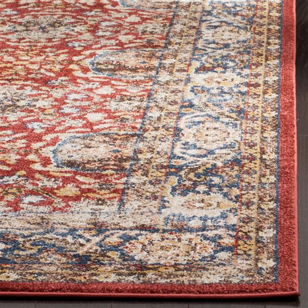 Safavieh Bijar Floral Rug - 3-ft x 5-ft - Polypropylene - Red