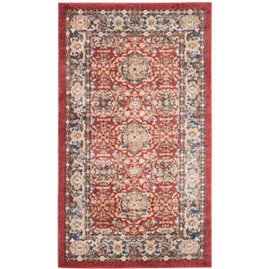 Safavieh Bijar Floral Rug - 3-ft x 5-ft - Polypropylene - Red