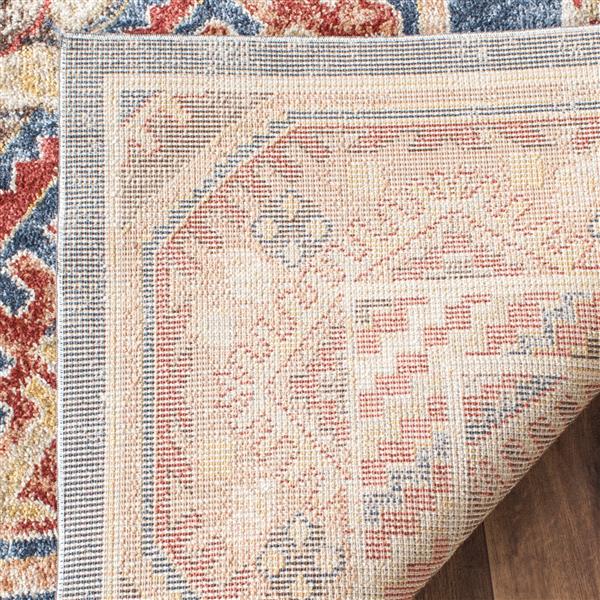 Safavieh Bijar Floral Rug - 2.3-ft x 8-ft - Polypropylene - Blue