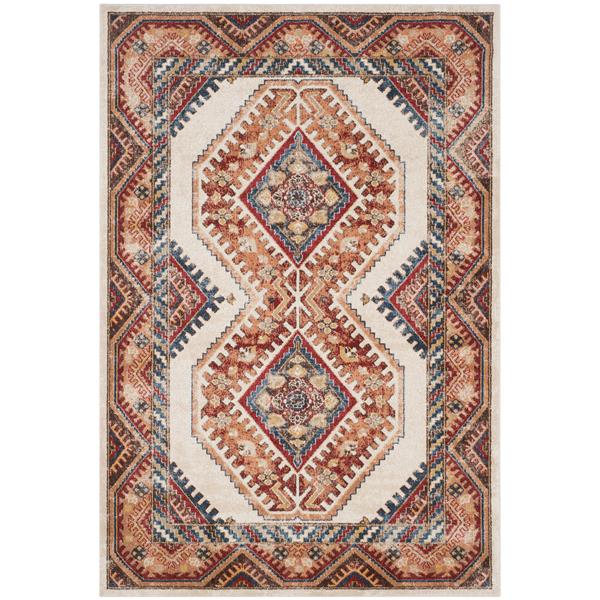 Safavieh Bijar Floral Rug - 4-ft x 6-ft - Polypropylene - Ivory