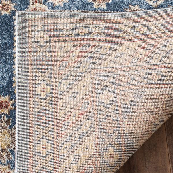 Safavieh Bijar Floral Rug - 2.3-ft x 12-ft - Polypropylene - Blue