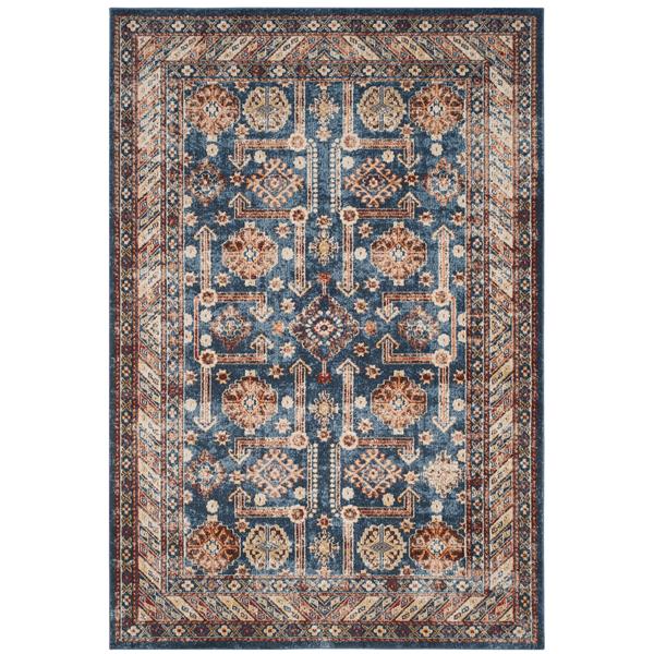 Safavieh Bijar Floral Rug - 4-ft x 6-ft - Polypropylene - Blue