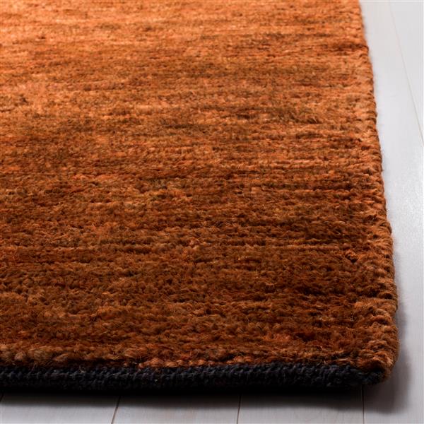 Safavieh Bohemian Solid Rug - 2-ft x 3-ft - Jute - Rust