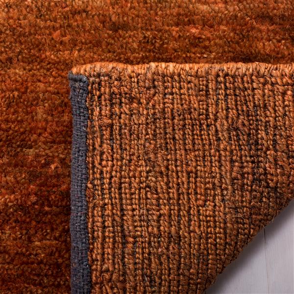 Safavieh Bohemian Solid Rug - 2-ft x 3-ft - Jute - Rust
