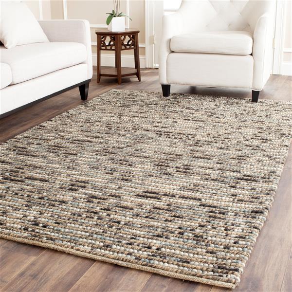 Safavieh Bohemian Stripe Rug - 2.5-ft x 4-ft - Jute - Blue