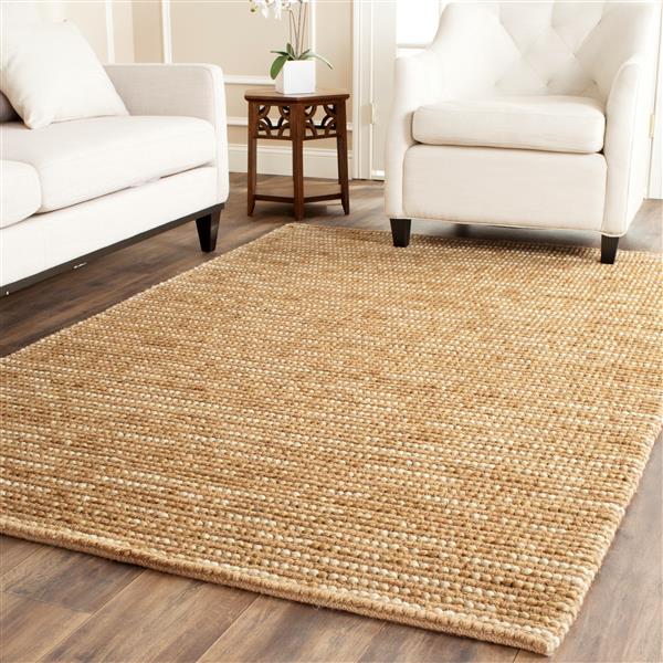 Safavieh Bohemian Stripe Rug - 2-ft x 3-ft - Jute - Beige