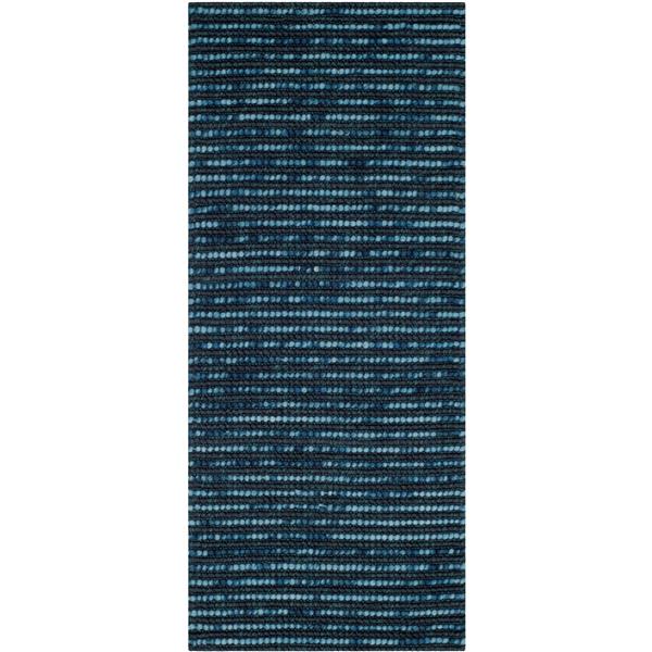 Safavieh Bohemian Solid Rug - 2.5-ft x 6-ft - Jute - Dark Blue