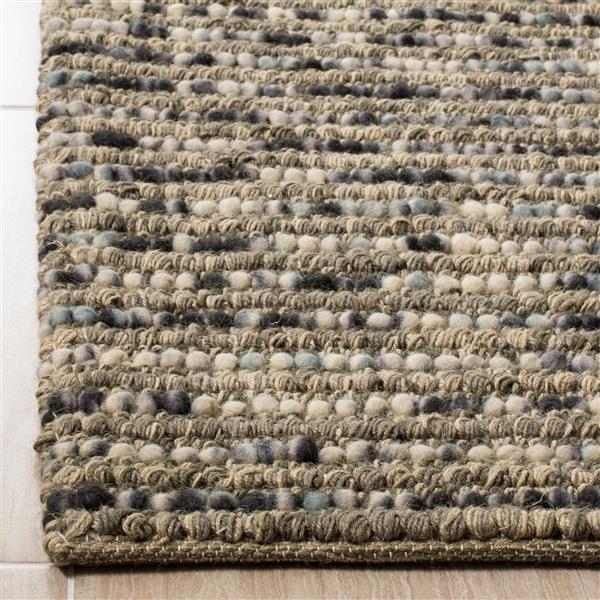 Safavieh Bohemian Solid Rug - 2-ft x 3-ft - Jute - Gray