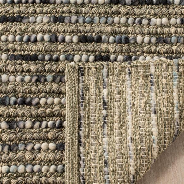 Safavieh Bohemian Solid Rug - 2-ft x 3-ft - Jute - Gray