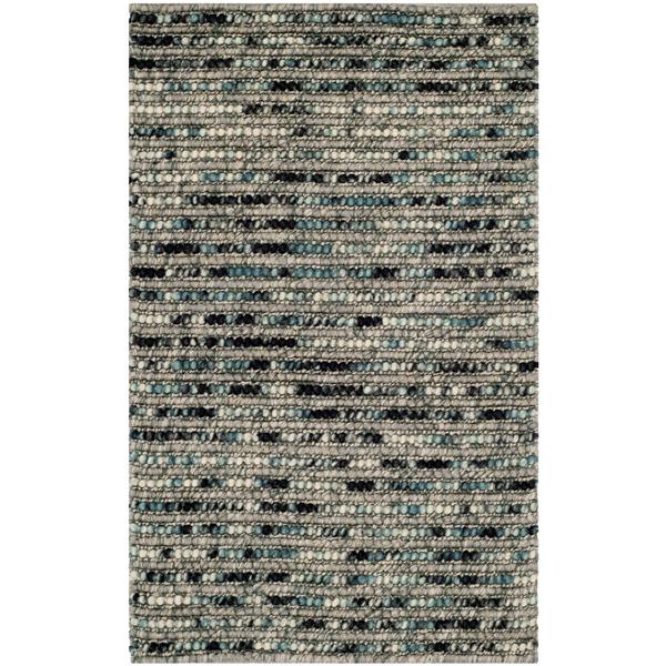 Safavieh Bohemian Solid Rug - 2-ft x 3-ft - Jute - Gray