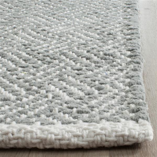 Safavieh Boston Geometric Rug - 2.3-ft x 11-ft - Cotton - Gray