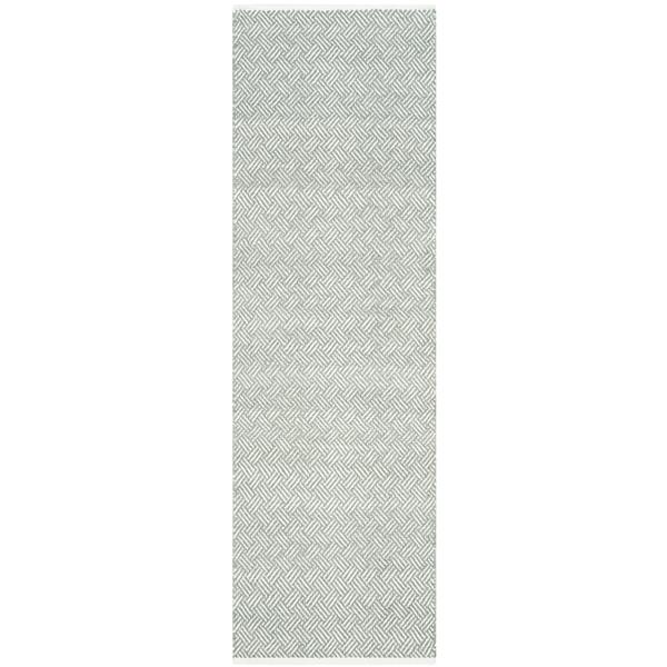 Safavieh Boston Geometric Rug - 2.3-ft x 11-ft - Cotton - Gray