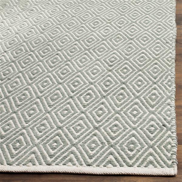 Safavieh Boston Geometric Rug - 2.3-ft x 7-ft - Cotton - Gray