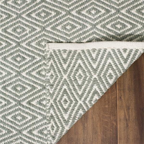 Safavieh Boston Geometric Rug - 2.3-ft x 7-ft - Cotton - Gray