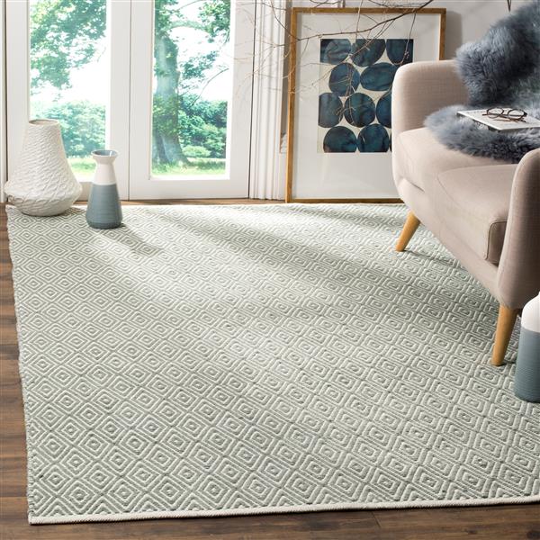 Safavieh Boston Geometric Rug - 4-ft x 6-ft - Cotton - Gray