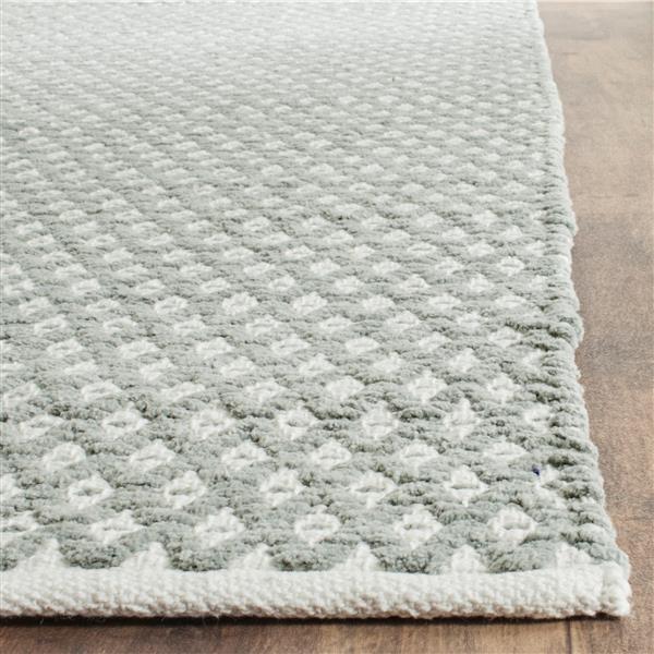 Safavieh Boston Geometric Rug - 4-ft x 4-ft - Cotton - Gray
