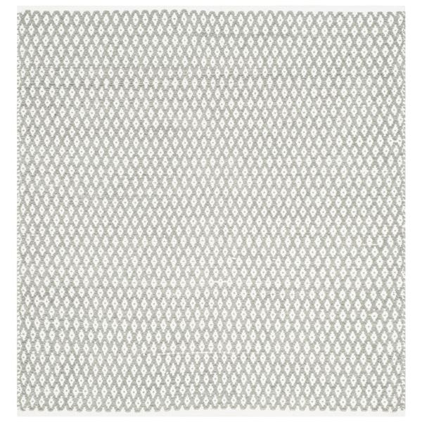 Safavieh Boston Geometric Rug - 4-ft x 4-ft - Cotton - Gray