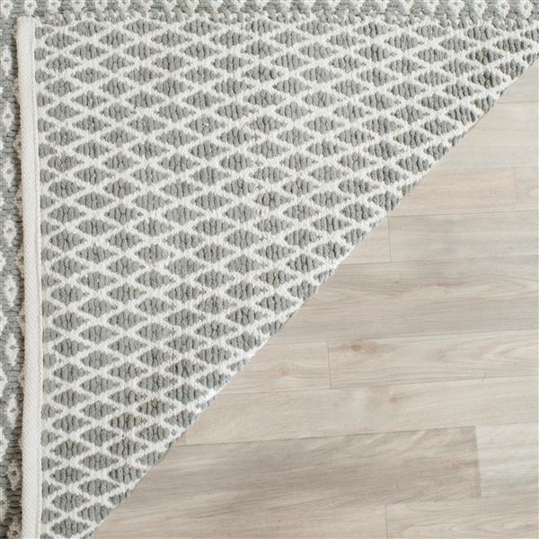 Safavieh Boston Geometric Rug - 4-ft x 6-ft - Cotton - Gray