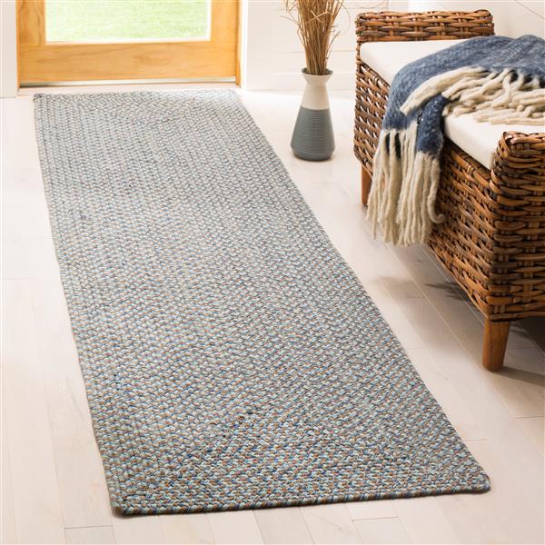 Safavieh Braided Rug - 2.3-ft x 10-ft - Cotton - Multicolour