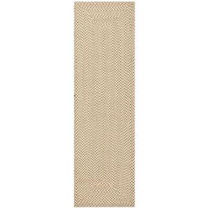 Safavieh Braided Rug - 2.3-ft x 10-ft - Cotton - Brown