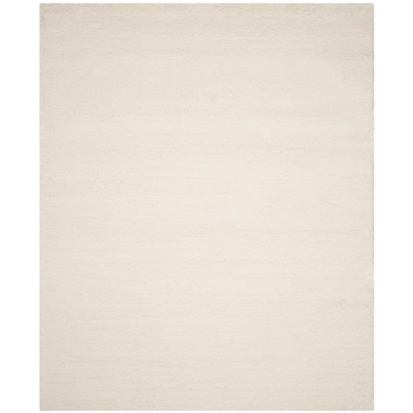 Safavieh Flokati Solid Rug - 8-ft x 10-ft - Wool - Ivory