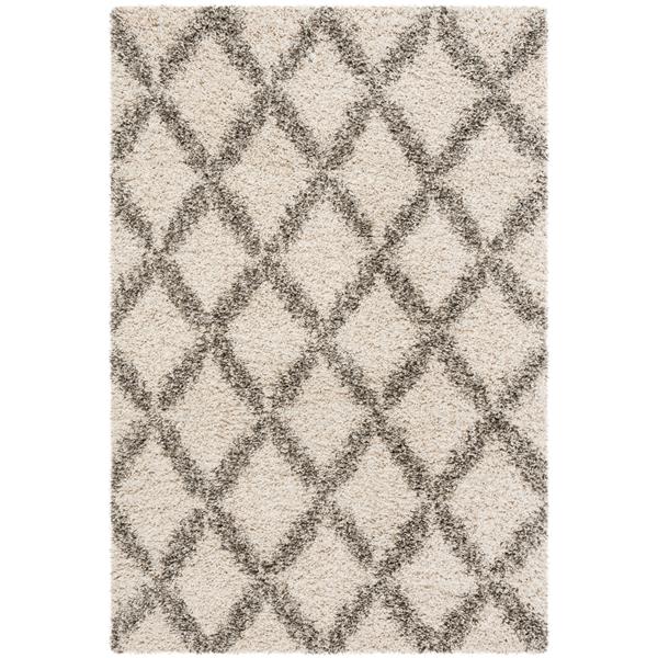 Safavieh Hudson Trellis Rug - 4-ft x 6-ft - Polypropylene - Ivory