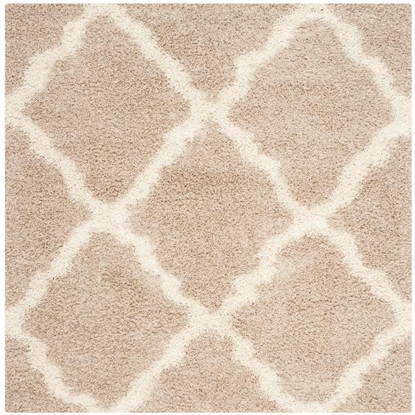 Safavieh Dallas Trellis Rug - 6-ft x 6-ft - Polypropylene - Beige