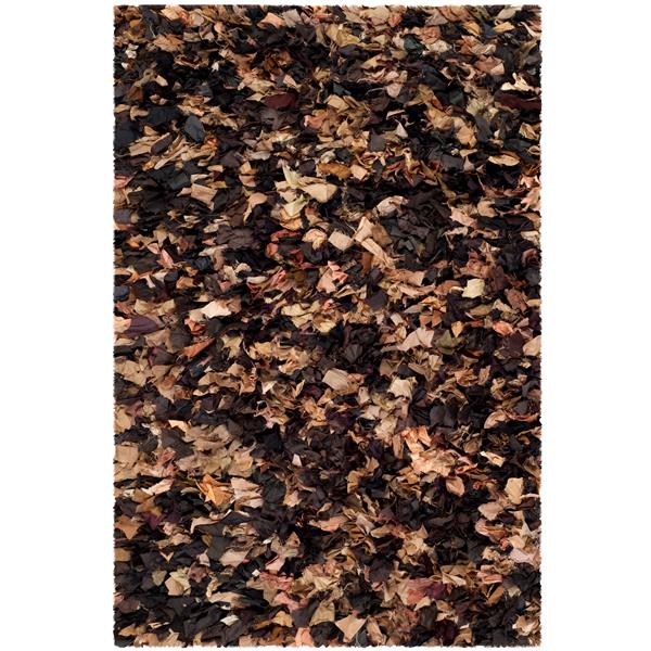 Safavieh Rio Abstract Rug - 4-ft x 6-ft - Polyester - Brown
