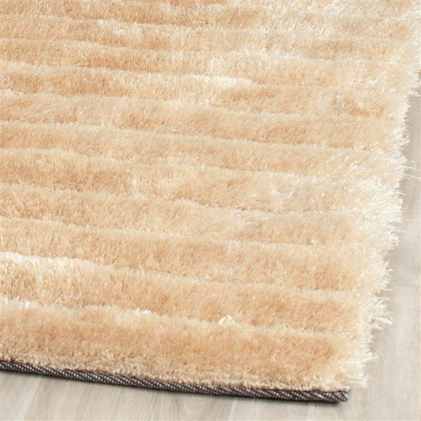 Safavieh 3D Abstract Rug - 2.5-ft x 4-ft - Polypropylene - Champagne