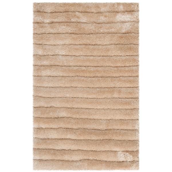 Safavieh 3D Abstract Rug - 2.5-ft x 4-ft - Polypropylene - Champagne