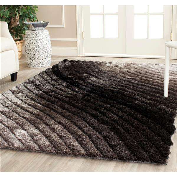 Safavieh 3D Abstract Rug - 5-ft x 8-ft - Polypropylene - Silver