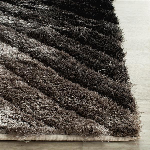 Safavieh 3D Abstract Rug - 5-ft x 8-ft - Polypropylene - Silver