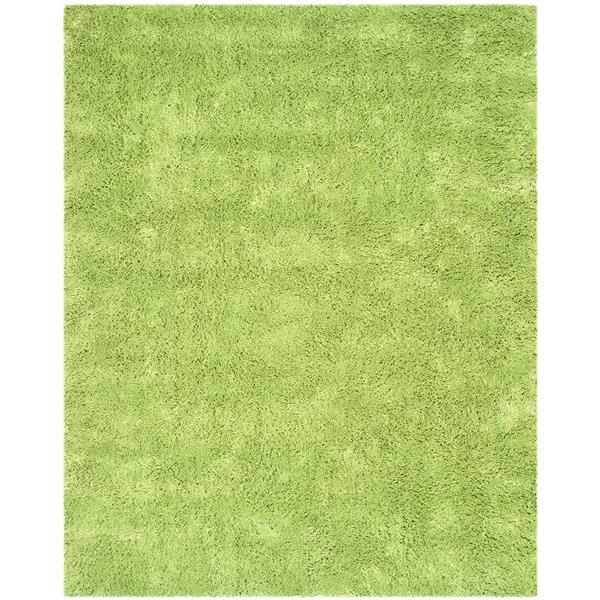 Safavieh Shag Solid Rug - 2.5-ft x 4-ft - Polyester - Green