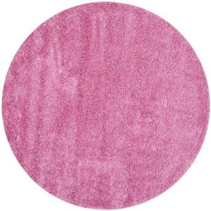 Safavieh California Solid Rug - 4-ft x 4-ft - Polypropylene - Pink