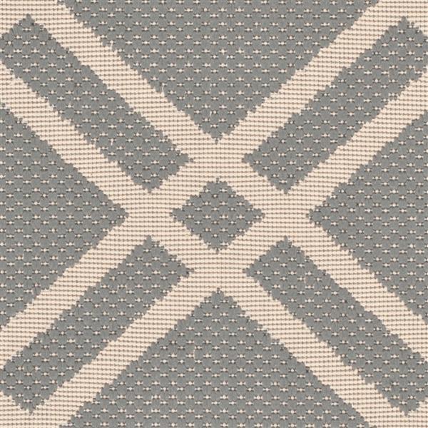 Safavieh Courtyard Rug - 4-ft x 5.6-ft - Polypropylene - Anthracite/Beige