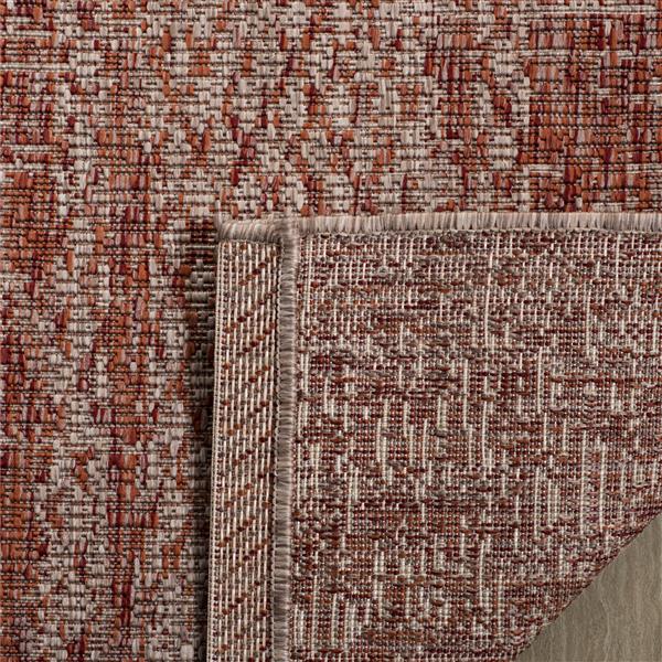 Safavieh Courtyard Rug - 5.3-ft x 7.6-ft - Polypropylene - Beige