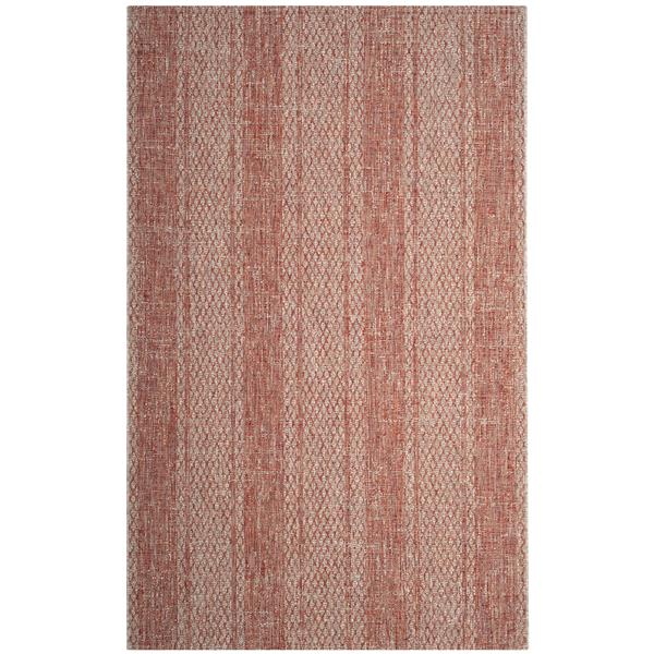 Safavieh Courtyard Rug - 5.3-ft x 7.6-ft - Polypropylene - Beige